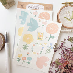Furukawashiko sticker sheets - swallow