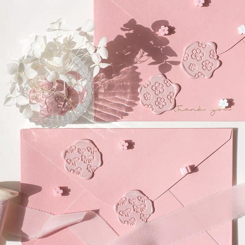 Spring wax seal stamps