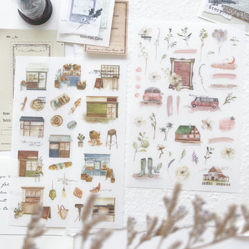Journal Pages print on sticker - collect beautiful moments