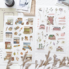Journal Pages print on sticker - collect beautiful moments