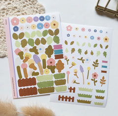 SomSom flower sticker