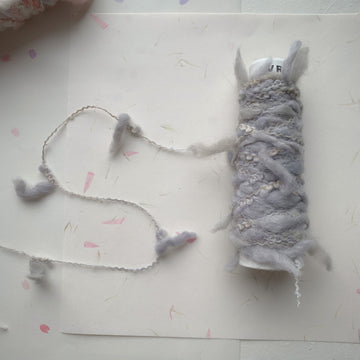 Avril Cat Tale Minicone Yarn - Sand Gray