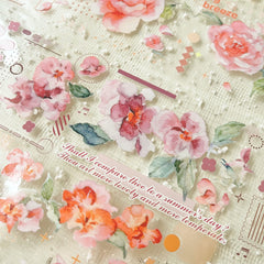 Baicangjia studio rihuanxia pet tape - 4cm & 6cm
