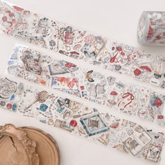 NS "manuscript solicition" crystal pet Tape
