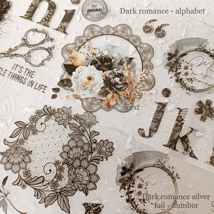 Journal Pages Dark romance print on sticker – journalpages