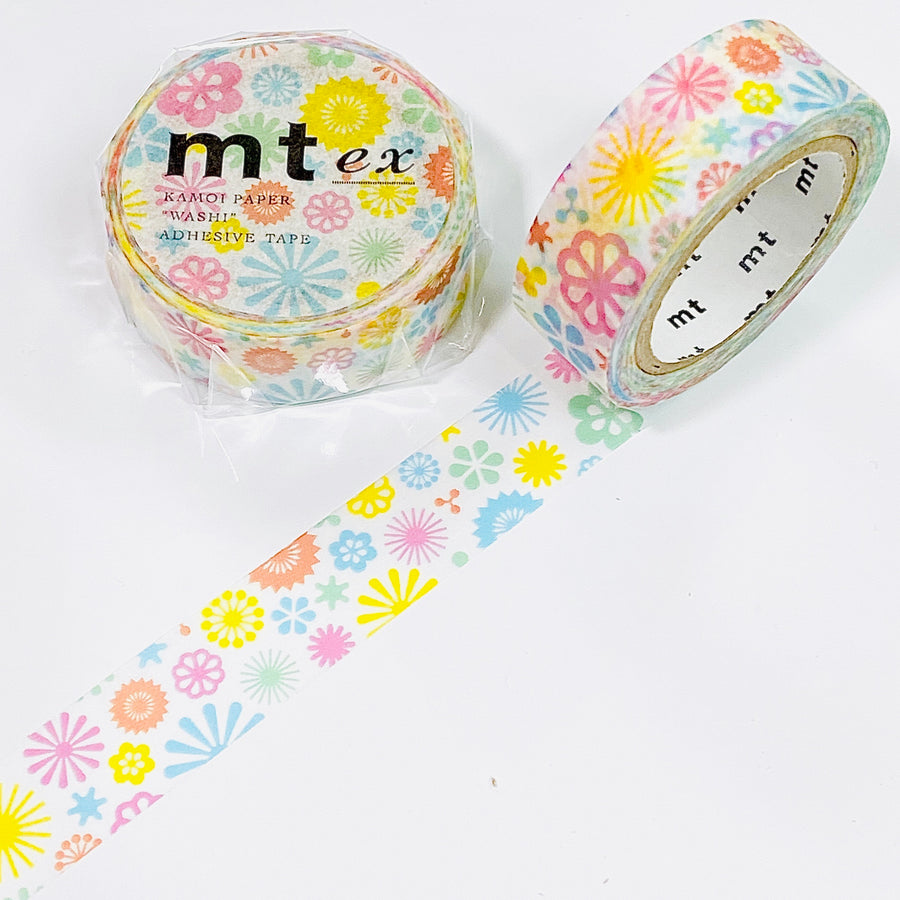 MT Ex Washi Tape Spring Pattern