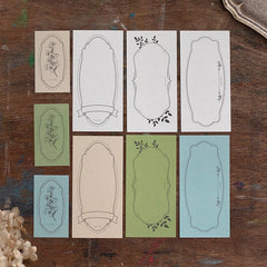 Loidesign "record" memo pad - oval