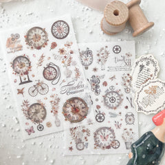 Journal Pages Timeless XII print on sticker