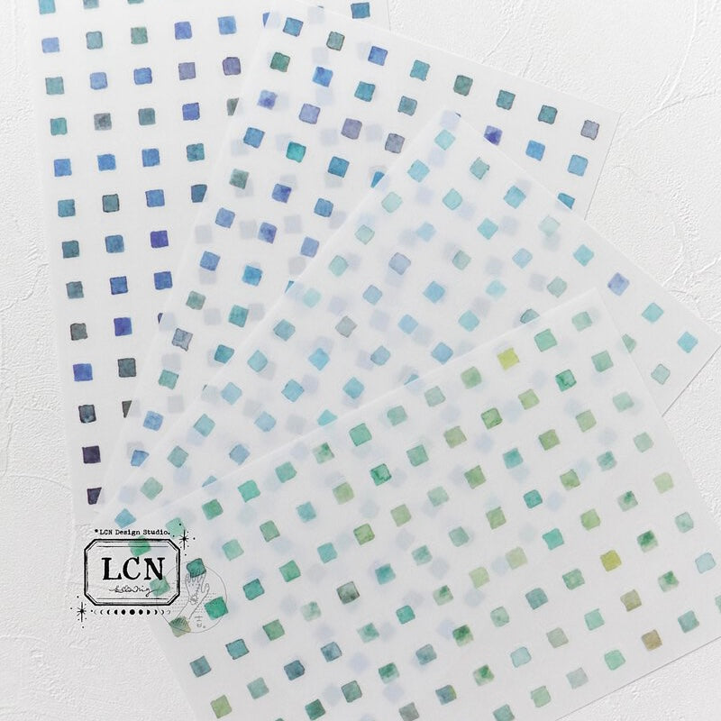 LCN Print-on stickers-Color squares