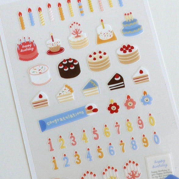 Suatelier Sticker Sheet - Cake is here!