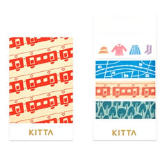 Kitta Basic washi tape - Odekake
