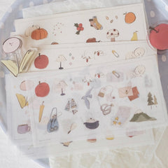 Mossland four season washi sticker