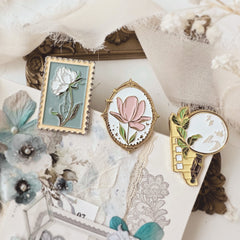Journal Pages "In love with lace" Journal Clip
