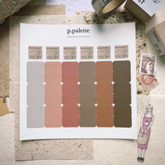 P.Palette Fall palette Index stickers