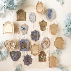 Si Island French frame II wax seal stamps