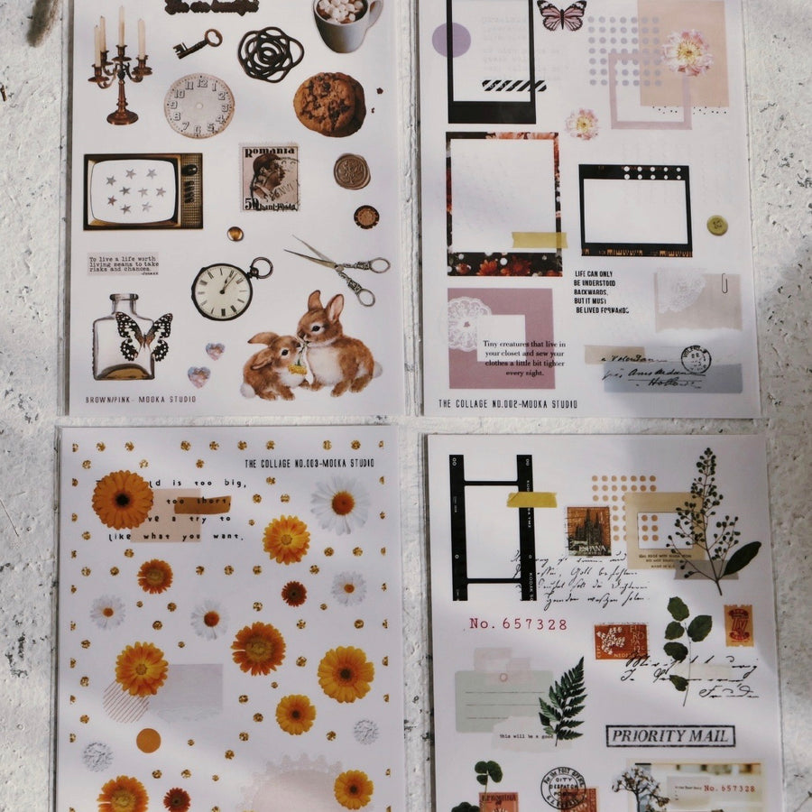 MooKA Studio collage sticker - 002