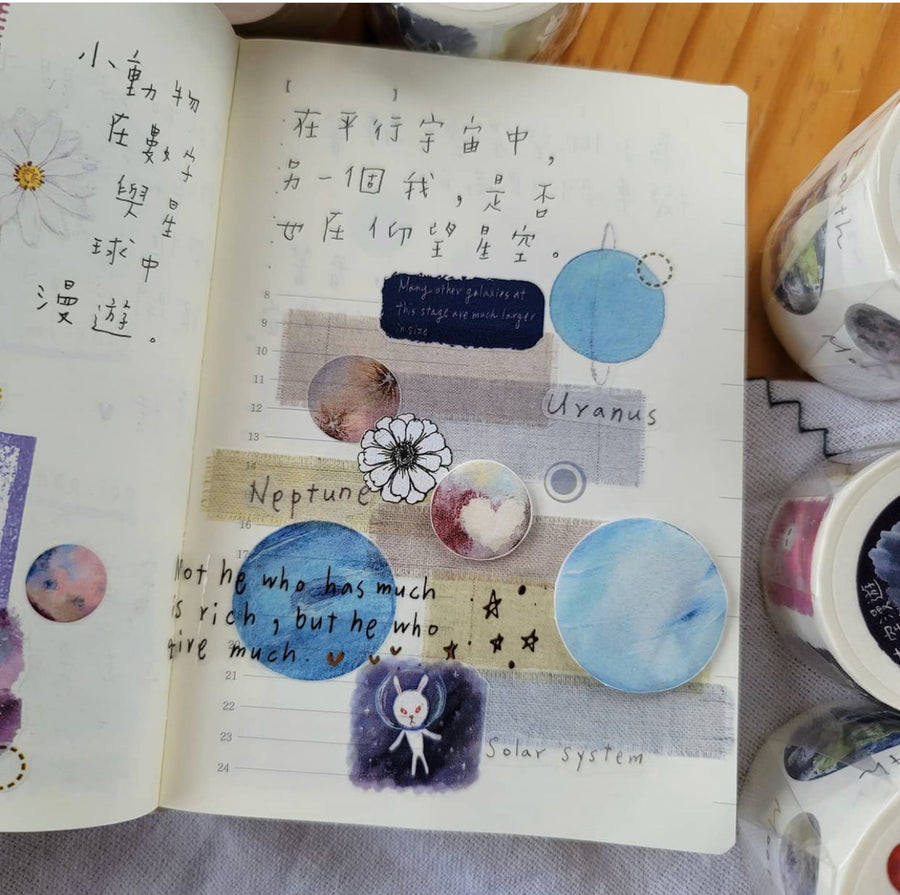 Fairy-Pill solar system pet Tape