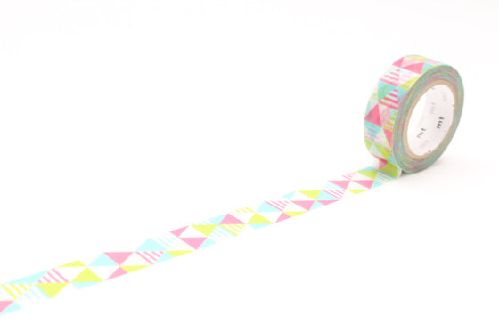 MT Shimasankaku Pink Washi Masking Tape