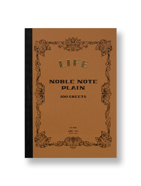 Life 'Noble Note' Notebook - Plain